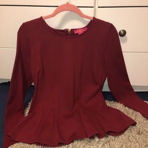 Peplum top